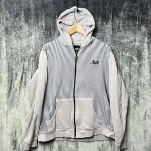 Vintage Y2K Lost Enterprises Hoodie Sweatshirt Size Large 90s Surf Skate Grunge